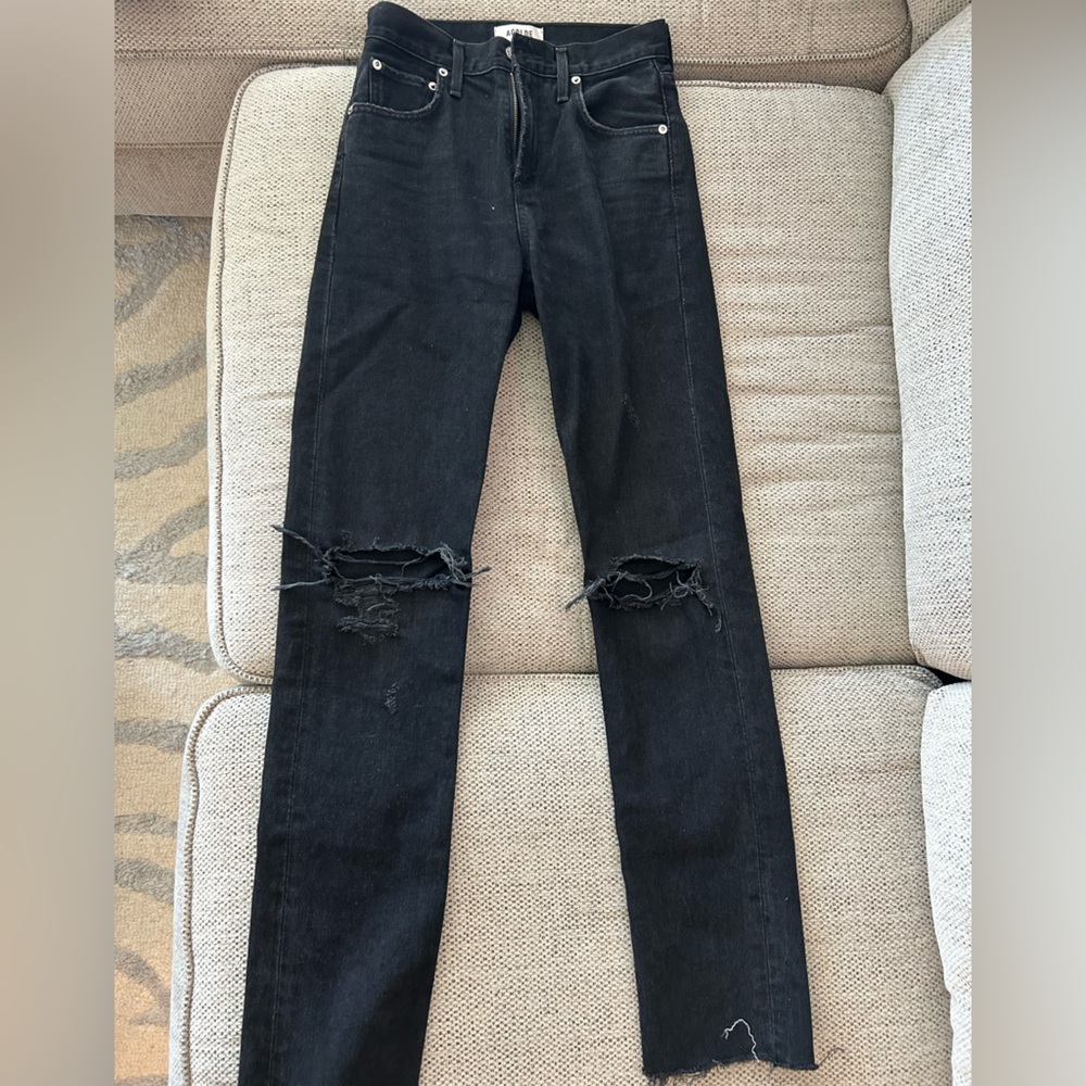 Agolde Cherie Jeans - Black